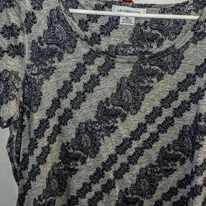 Womes Blouse Liz Claiborne X Large short slve